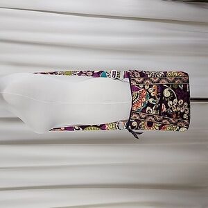 Vera Bradley Plum Crazy Purse Crossbody Hipster